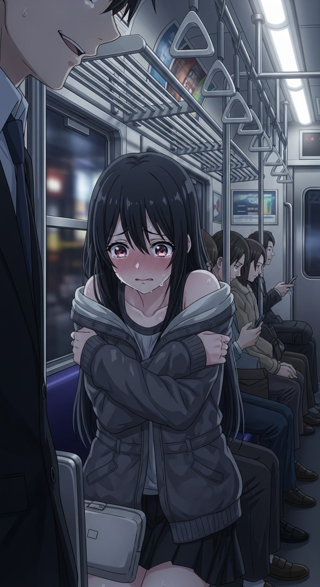 不適切な場所でとても不名誉な発言をされた女性