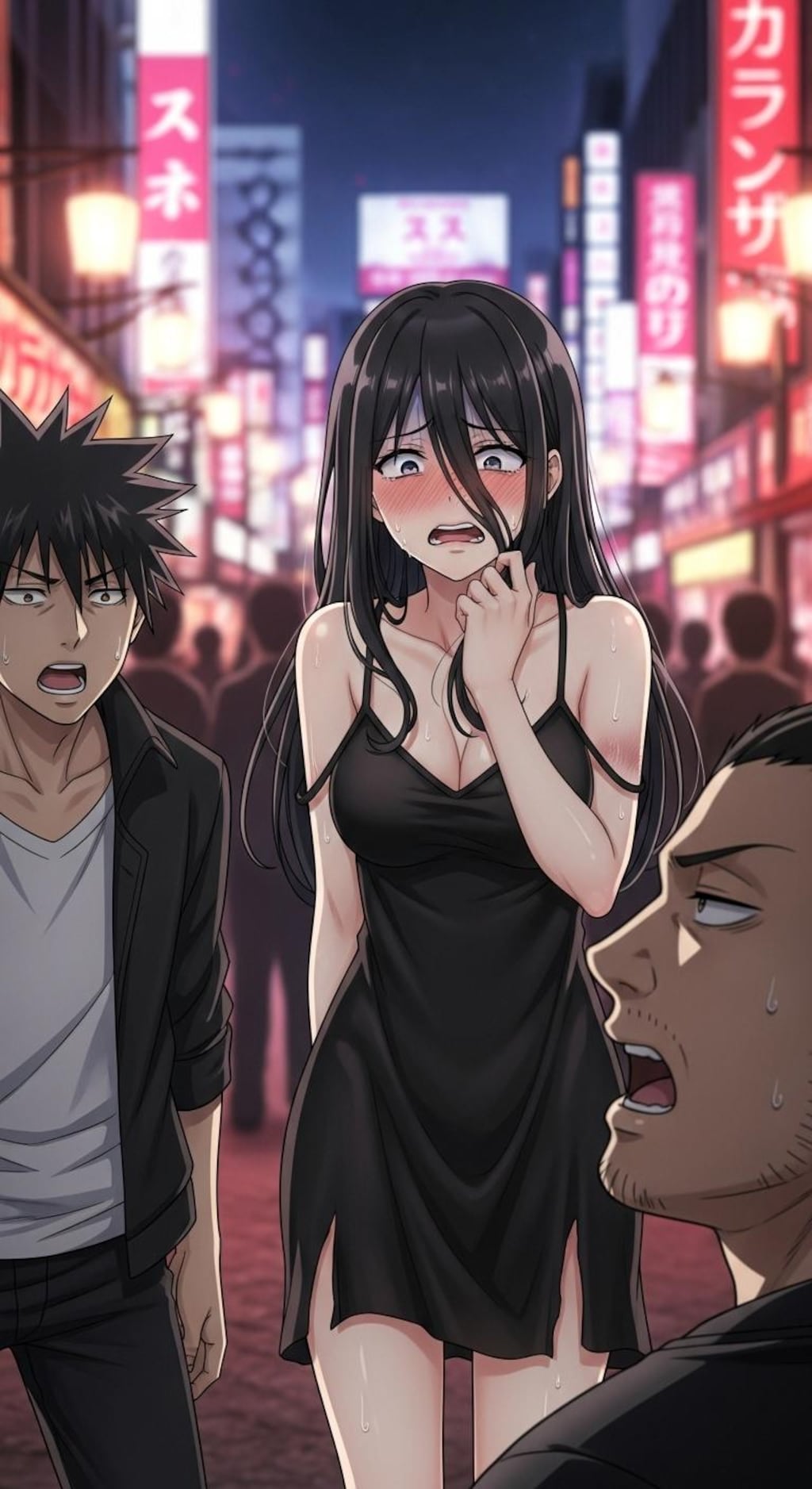 不適切な場所でとても不名誉な発言をされた女性