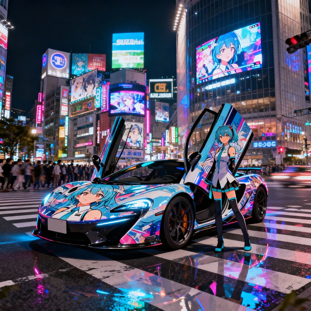 痛車プロンプト無修正