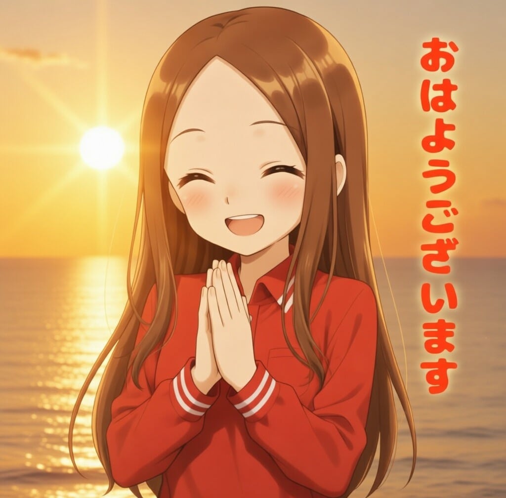 おはようございます　　からかい上手の高木さん | の人気AIイラスト・グラビア