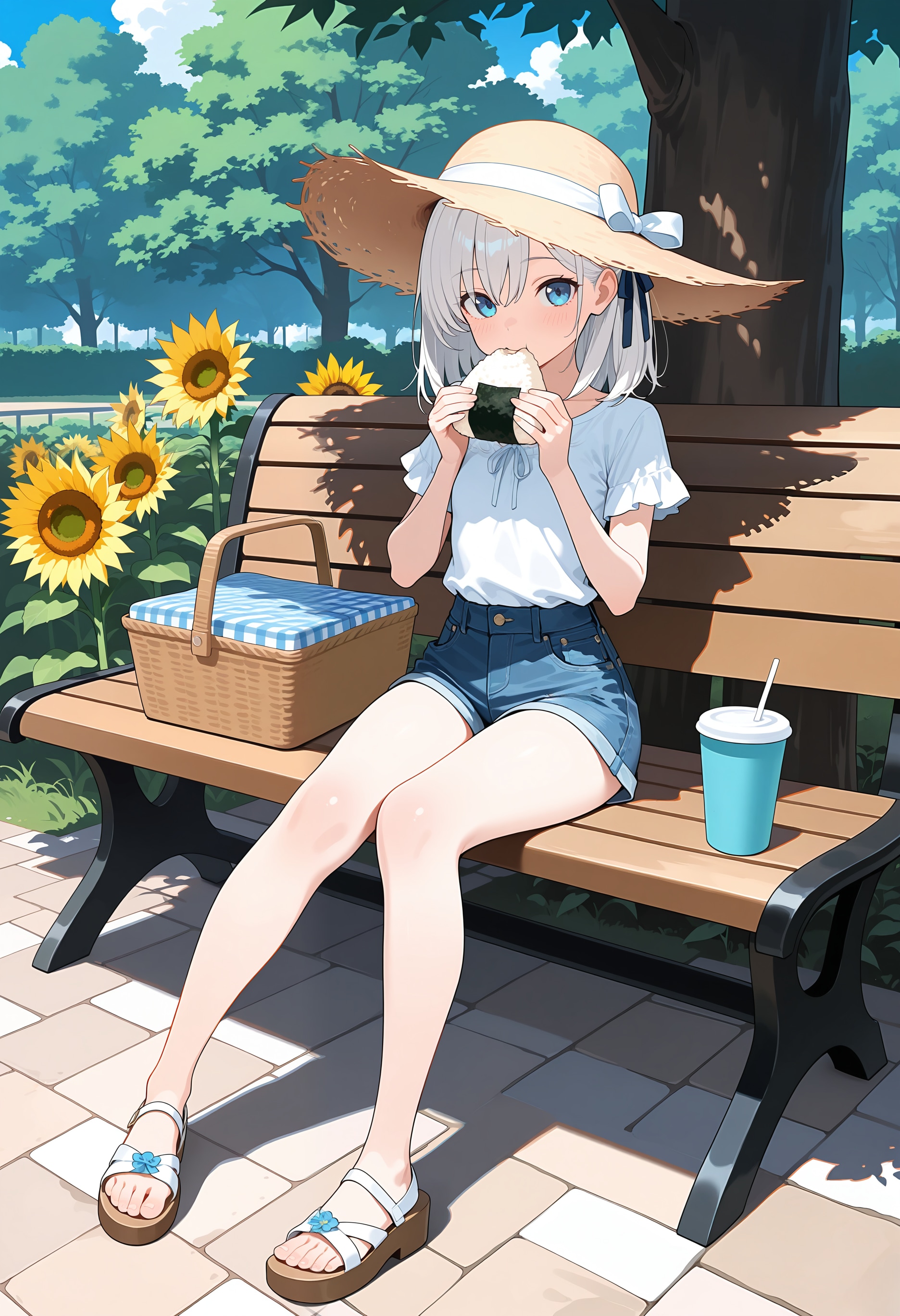 夏のピクニック