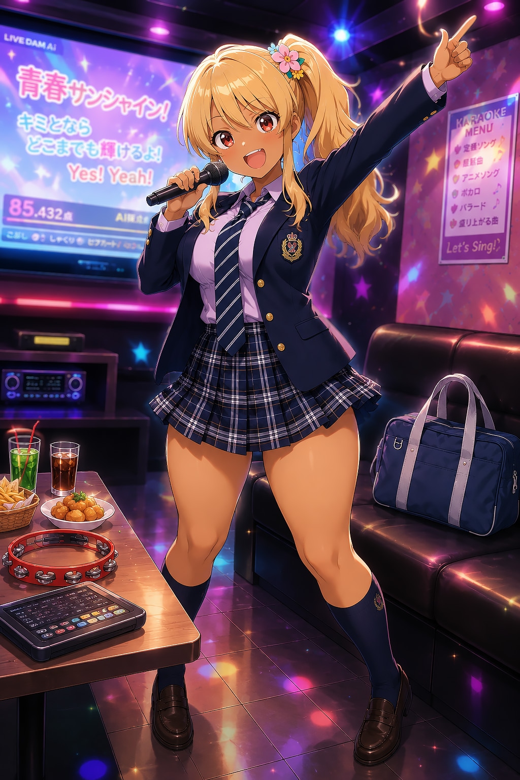 ギャルとカラオケ
