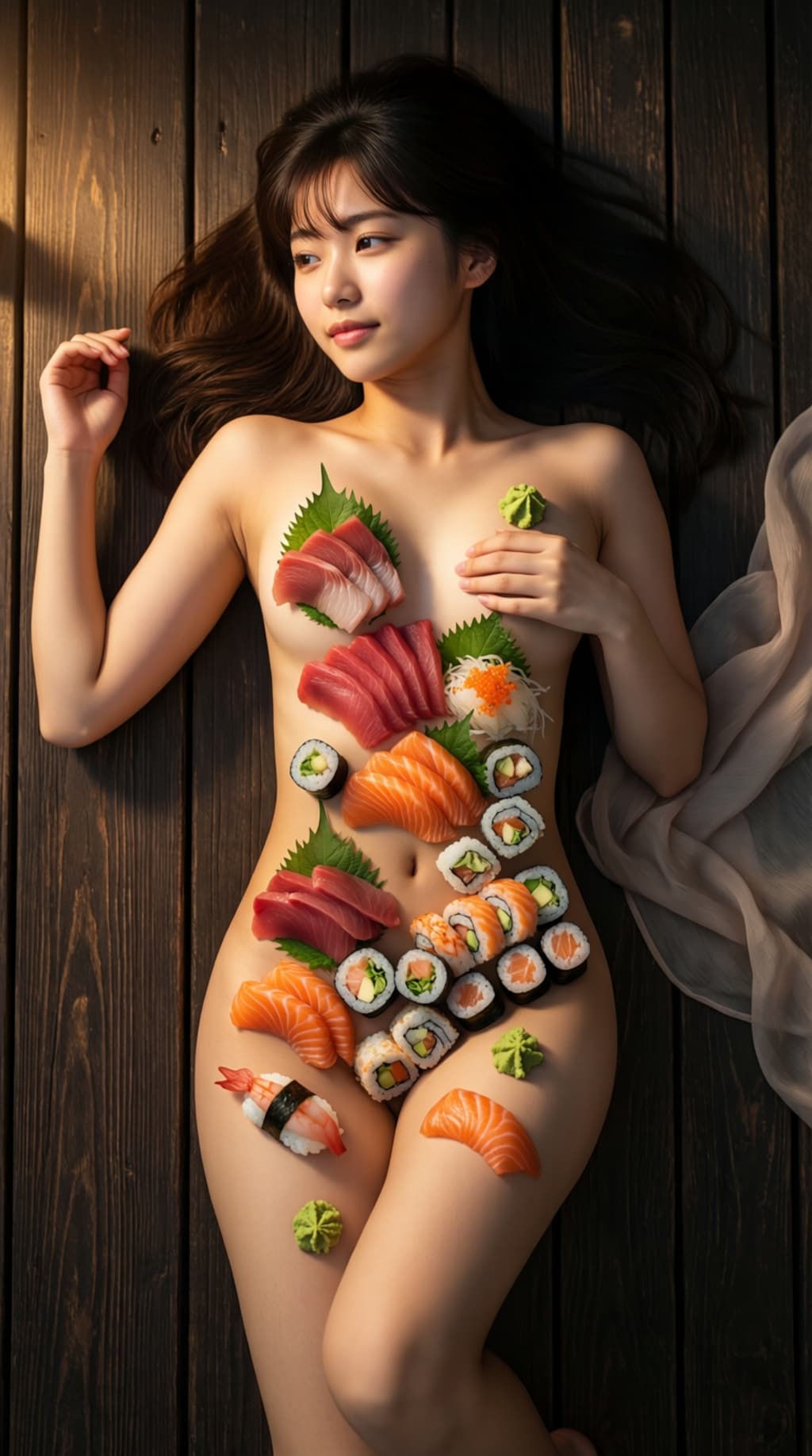 "nyotaimori" style 2026