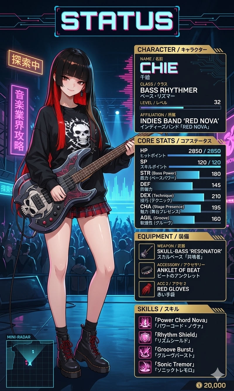 Rockers　ー千絵ー | の人気AIイラスト・グラビア