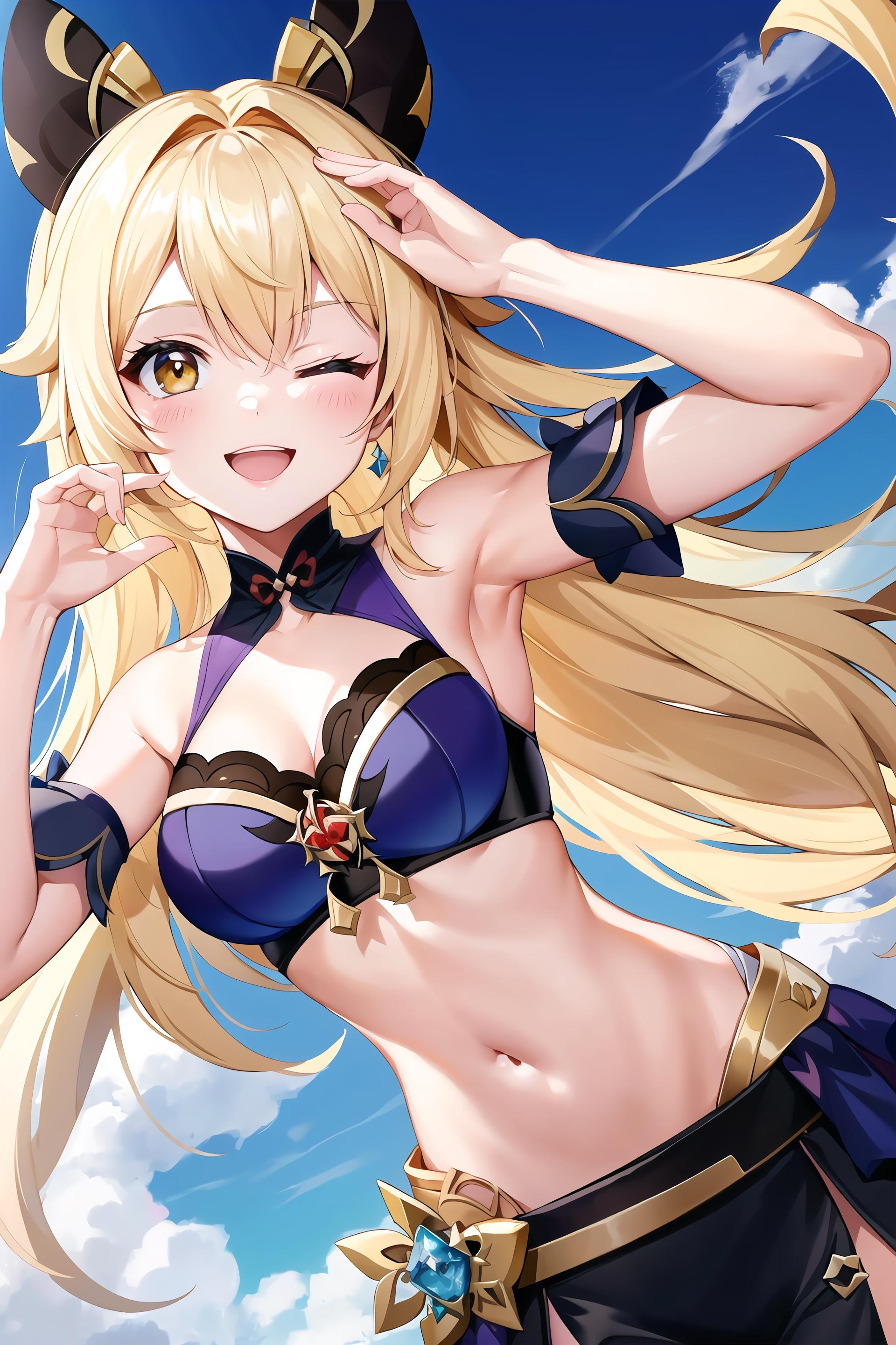 へそ出し