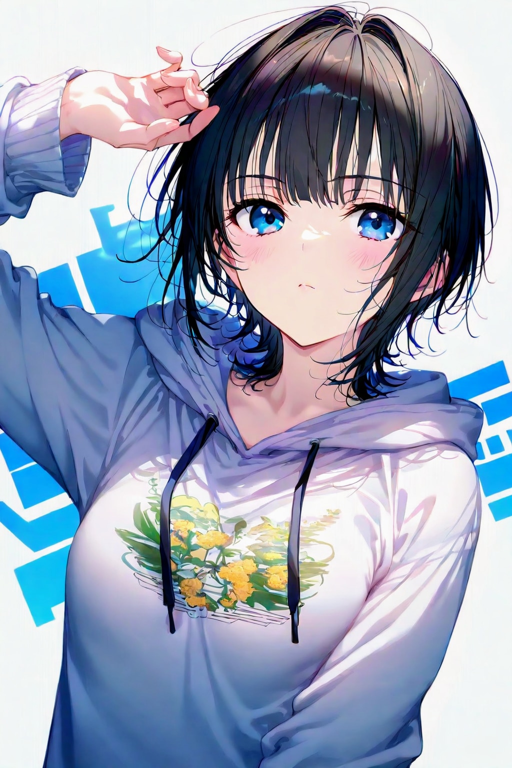 パーカー着た、お姉やんたち | の人気AIイラスト・グラビア