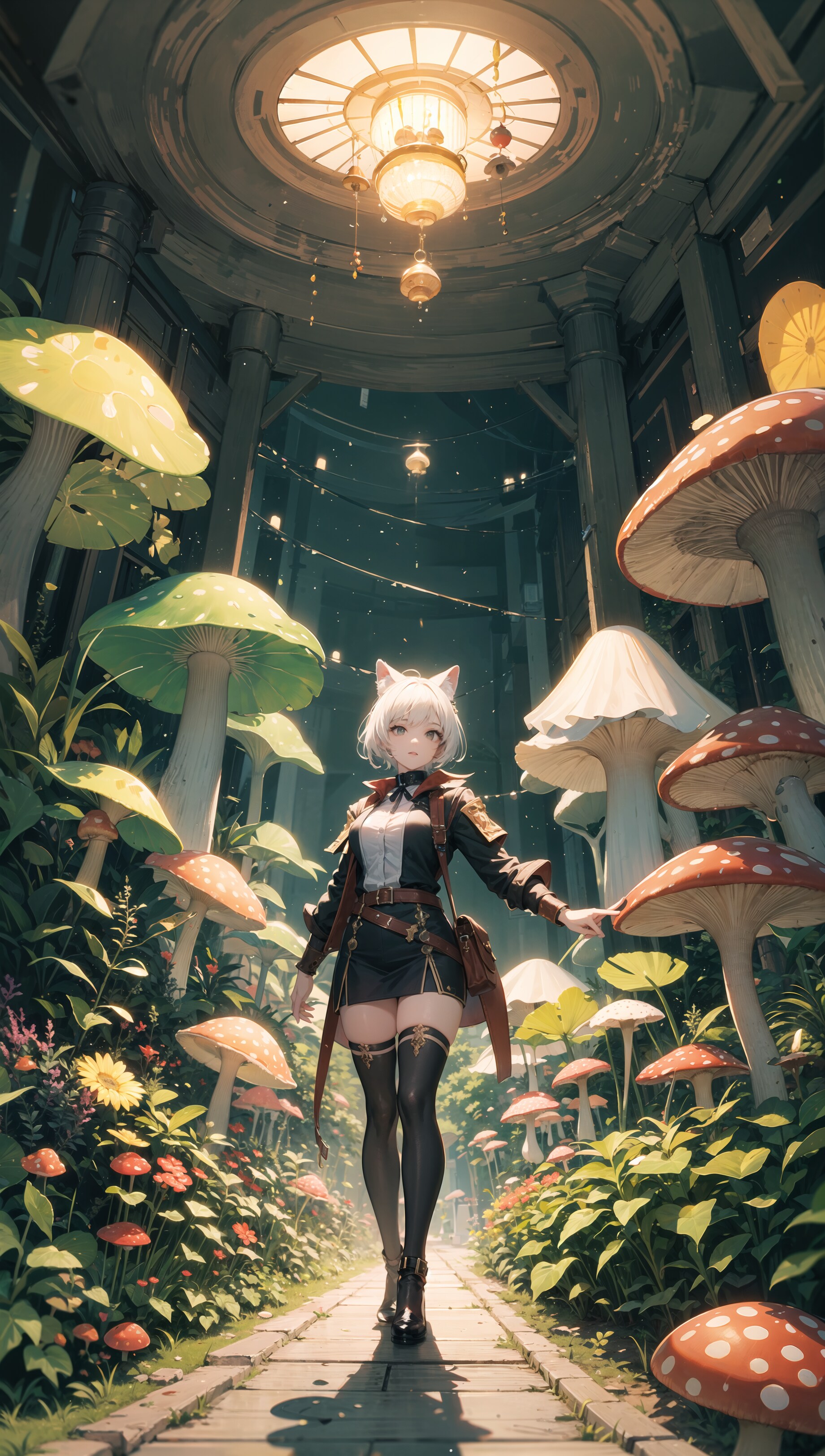 キノコ植物園