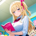 ナミちゃんの読み聞かせ 4枚目