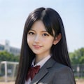 もうひとりの初恋の美少女。  綺麗な黒髪を、普段は降ろしたりハーフアップにしたり── たまに見せるポニーテールも、ほんとかわいかった。  もしかしたら、ボクが知らないだけで…… 2枚目