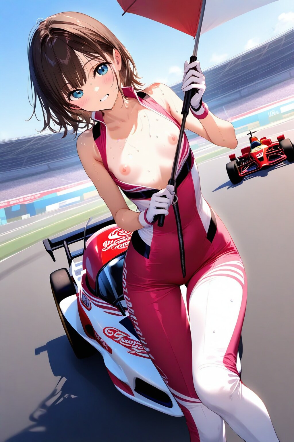 暑いからね♡
