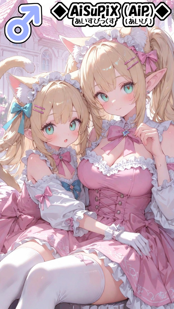 💙AiSuPix／可愛いエルフのロリータちゃん達💙
