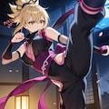 ある日突然、くノ一になって追手にハイキックをかます推し活ちゃん 5枚目