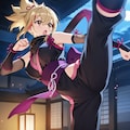 ある日突然、くノ一になって追手にハイキックをかます推し活ちゃん 3枚目