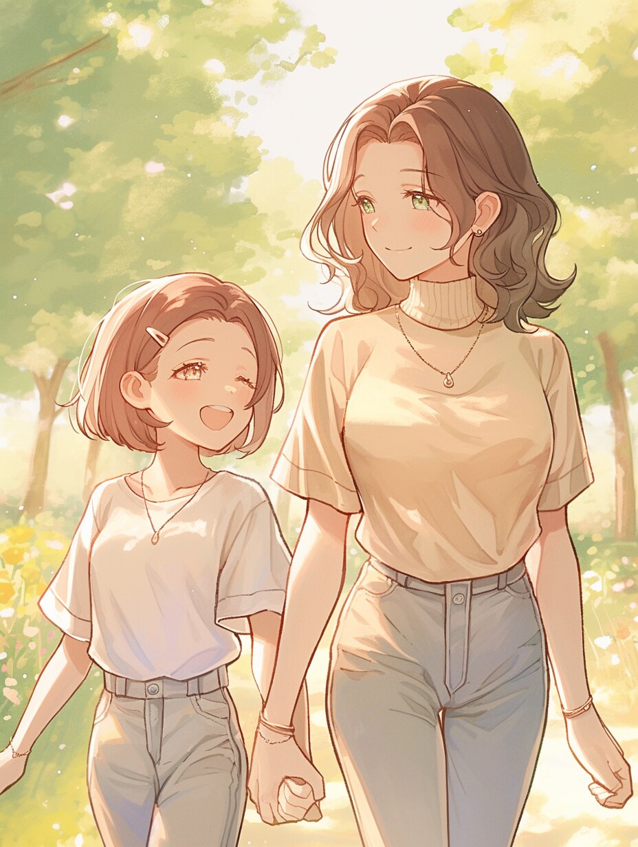 母と娘366