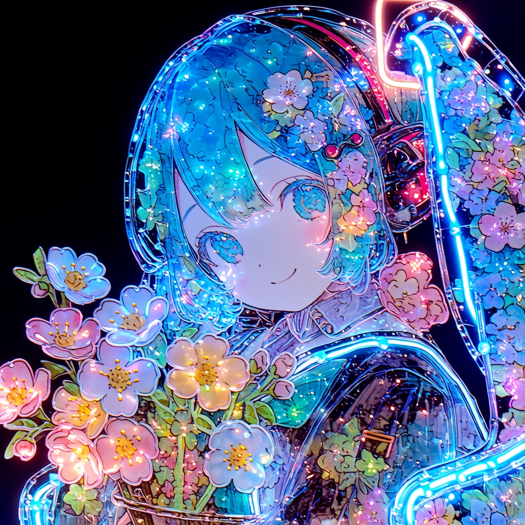 花Miku | の人気AIイラスト・グラビア