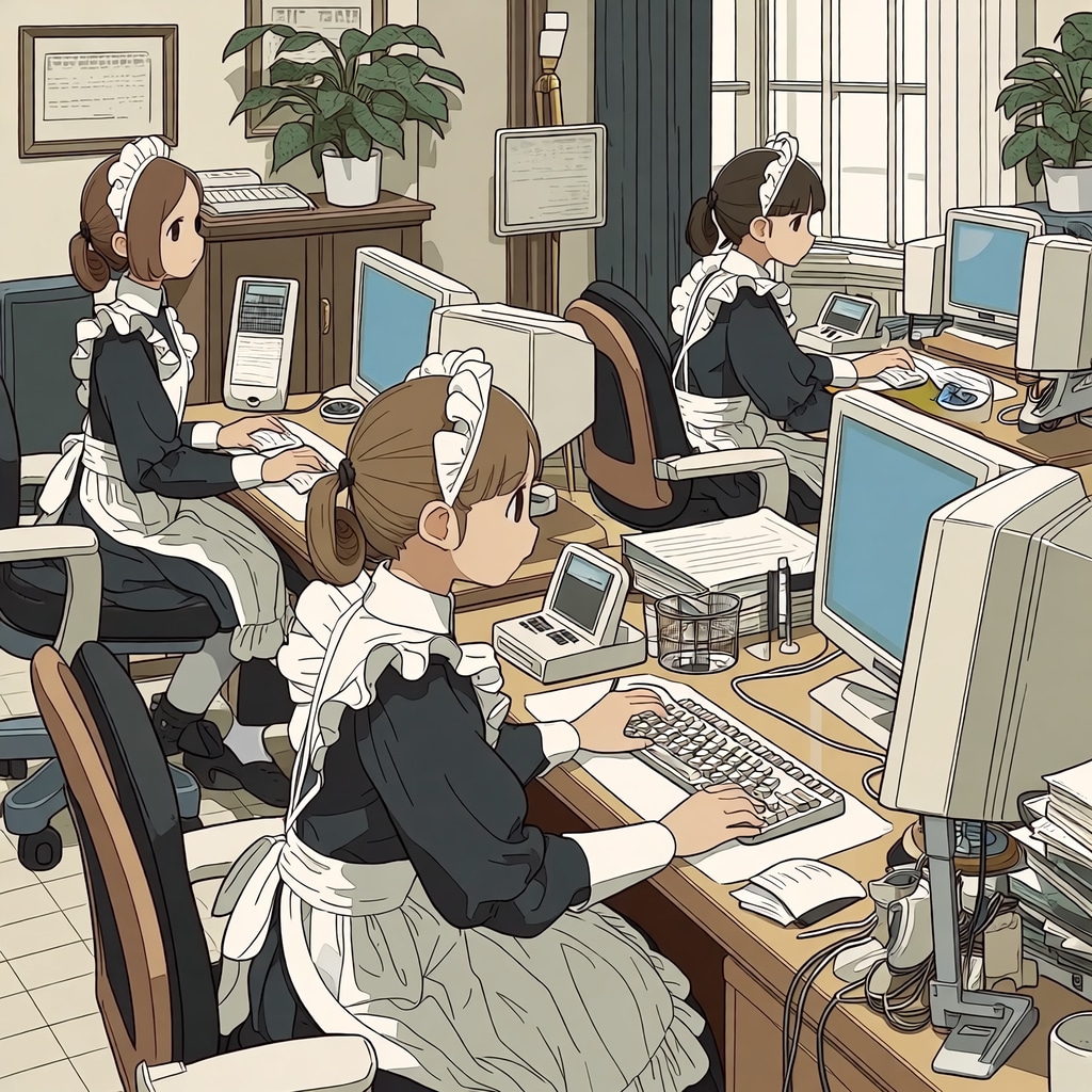 メイドの日常　昼