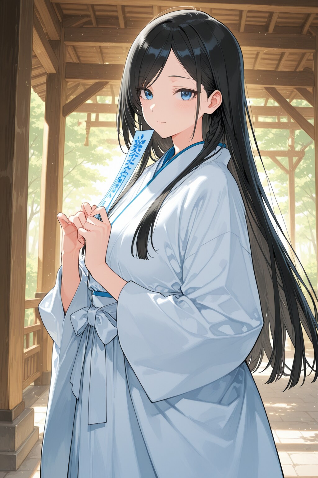 魔法使う系巫女 | の人気AIイラスト・グラビア