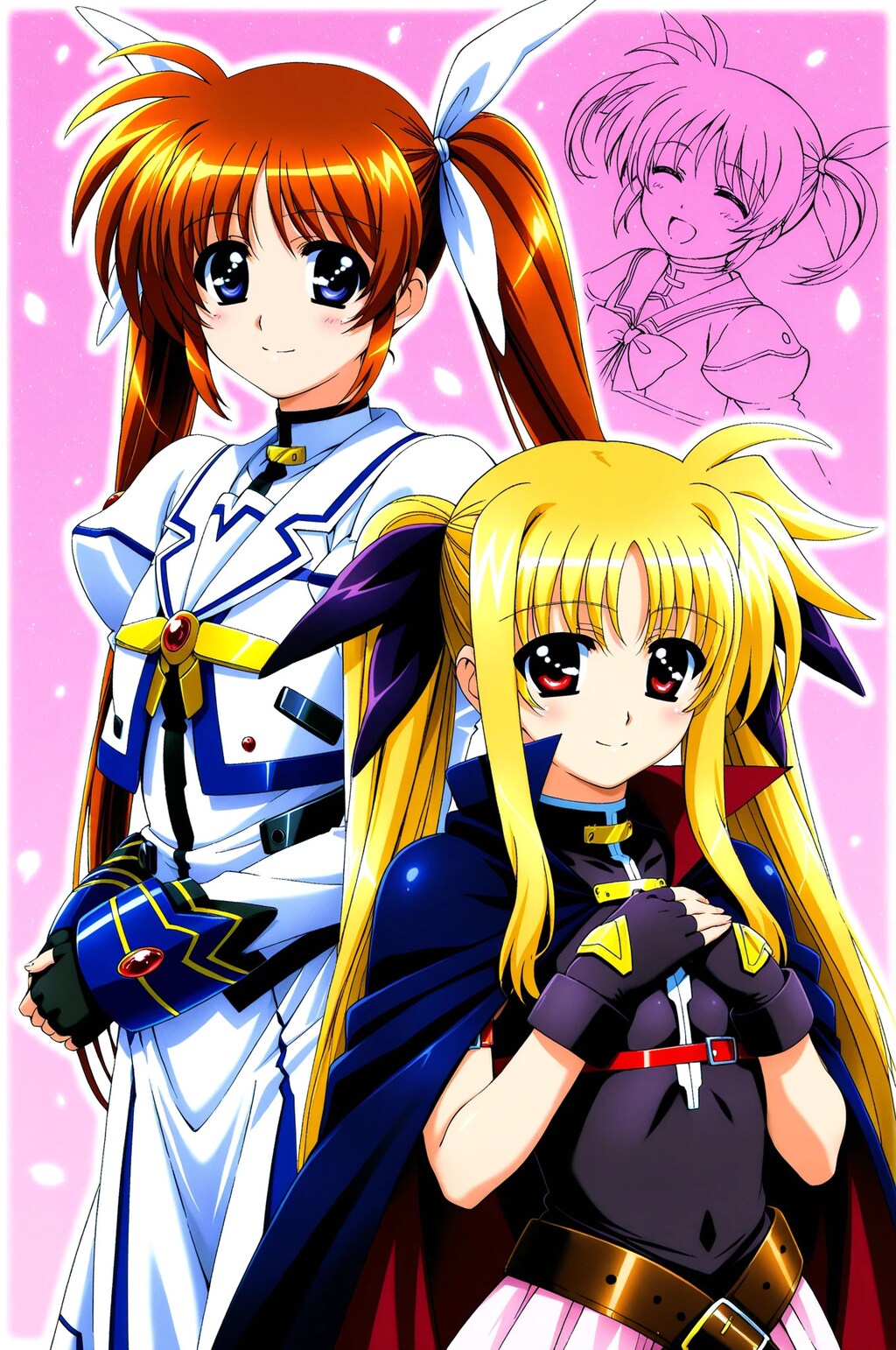 なのはとフェイト　バリアジャケット