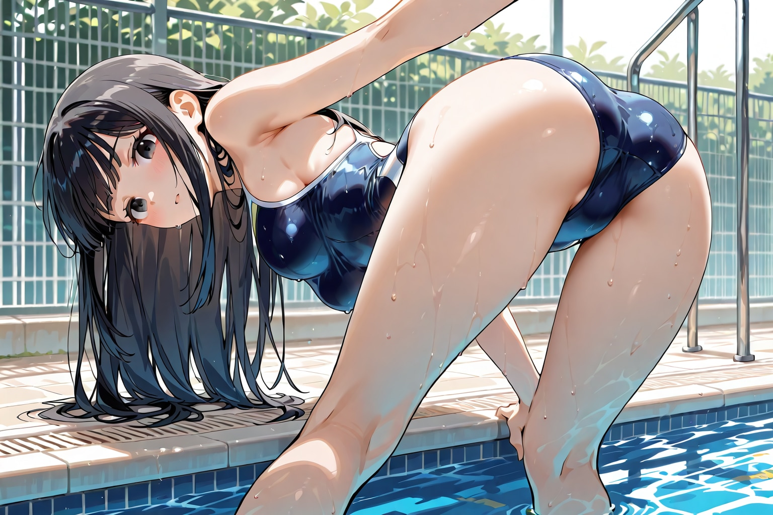 クラスのアイドルの水着姿