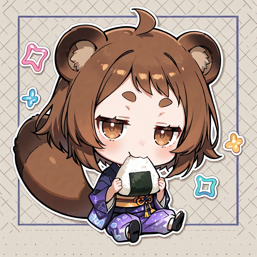 あましちゃんシール