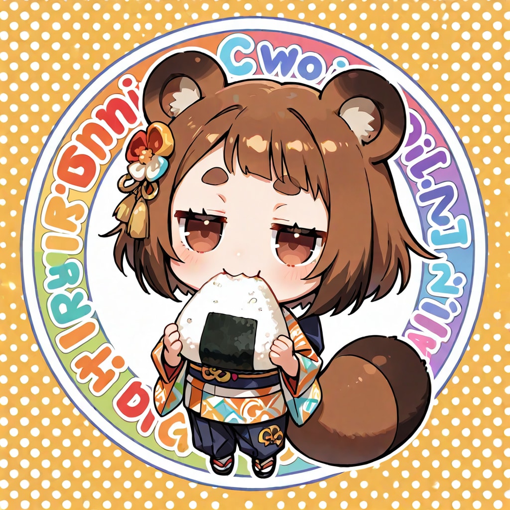 あましちゃんシール