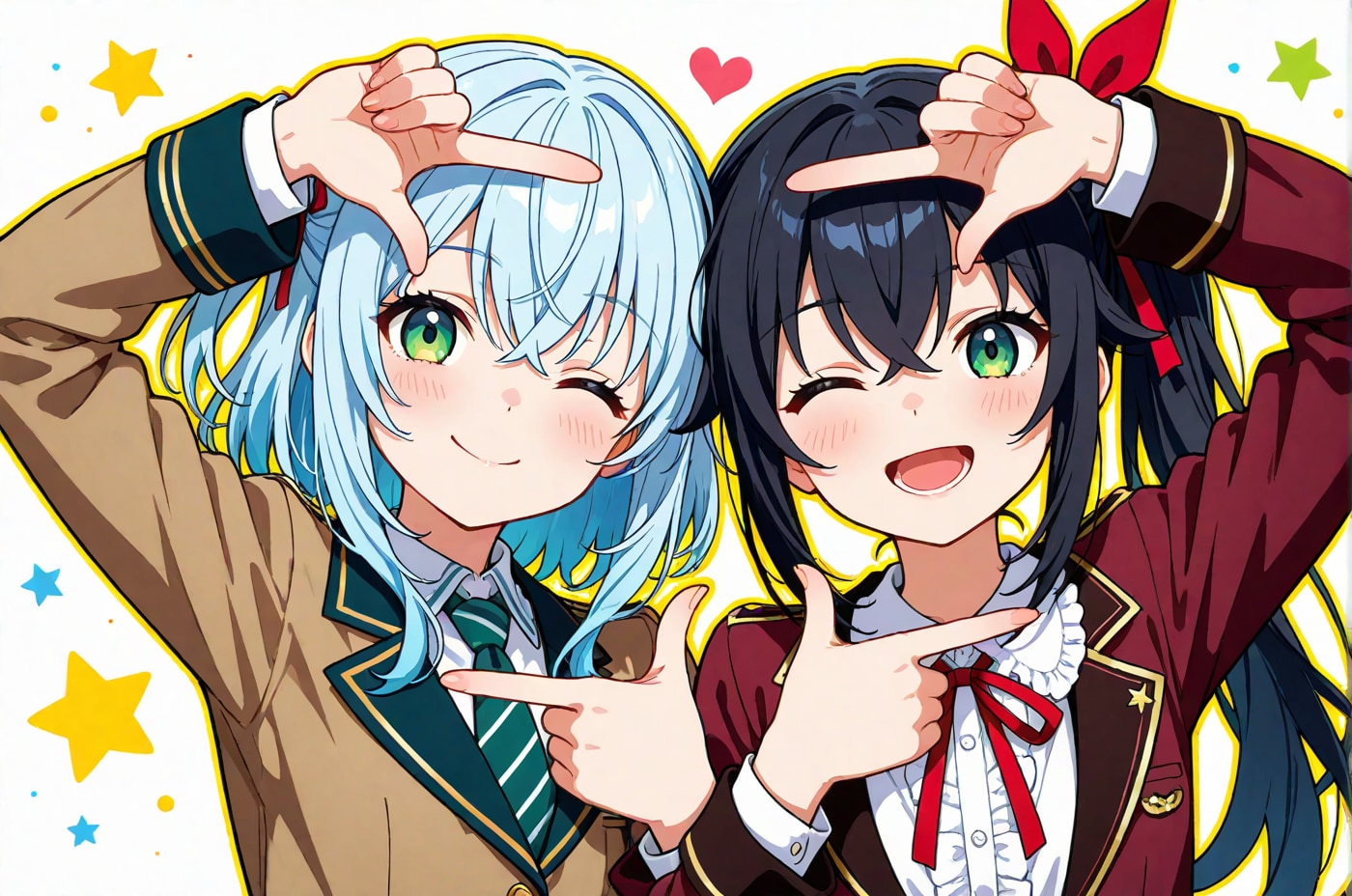 指フレーム | の人気AIイラスト・グラビア