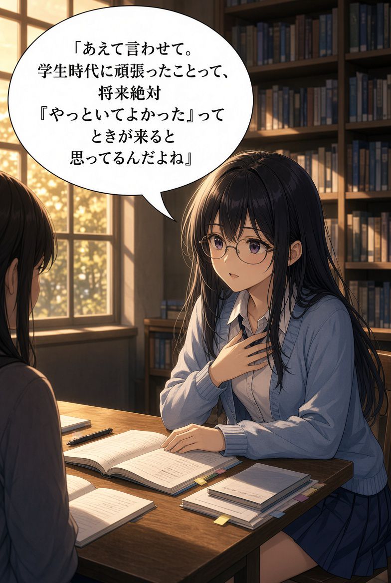 未来の自分からのメッセージかな？ | の人気AIイラスト・グラビア