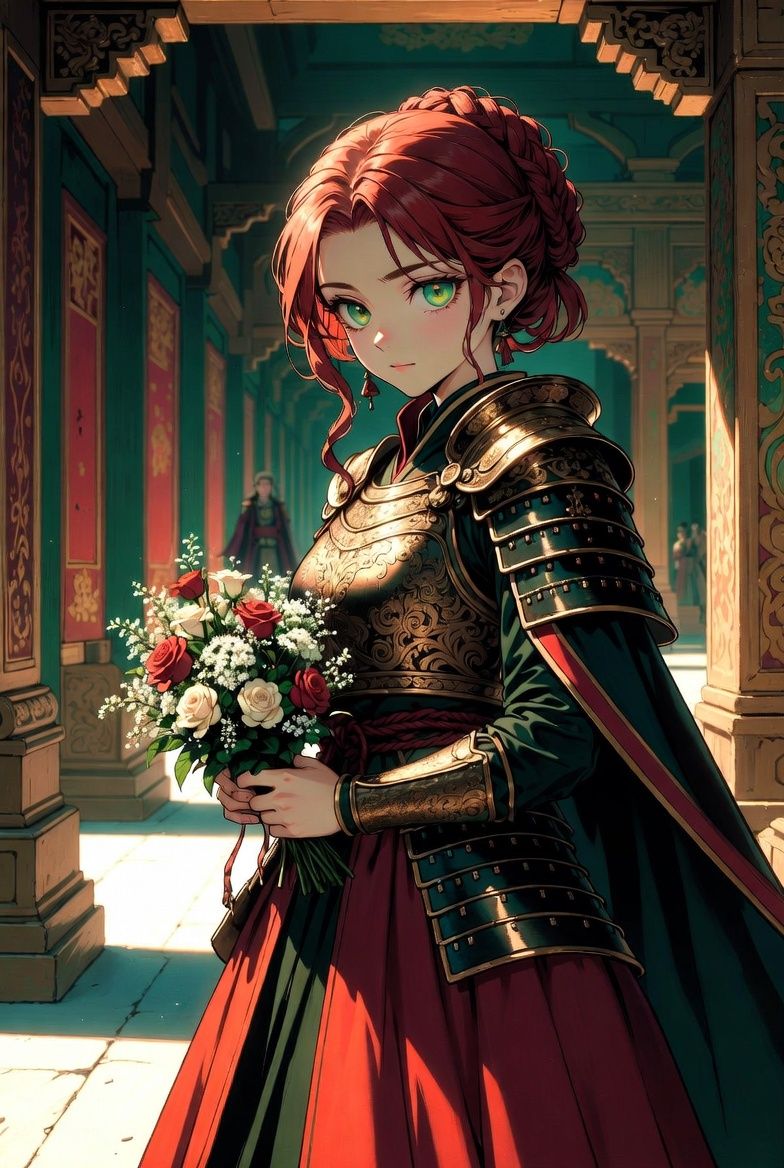 女性から花を贈るなんて‥‥ | の人気AIイラスト・グラビア