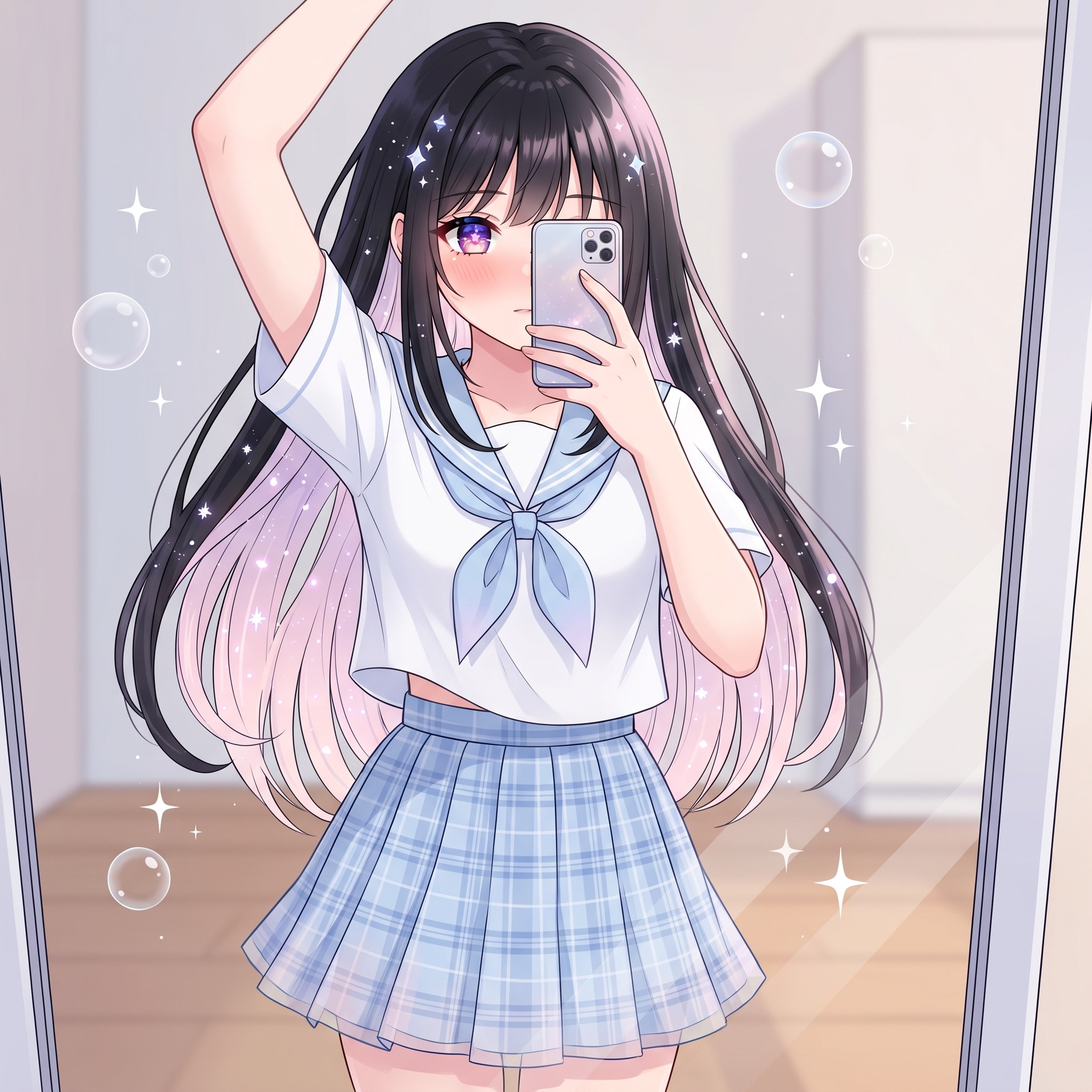 蒼結び鏡影