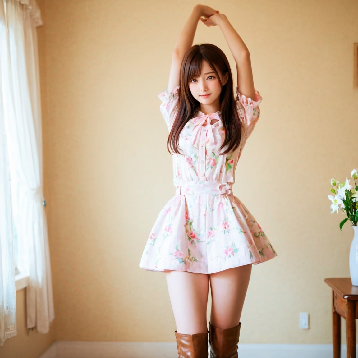 Ranunculus flower Girl | の人気AIイラスト・グラビア