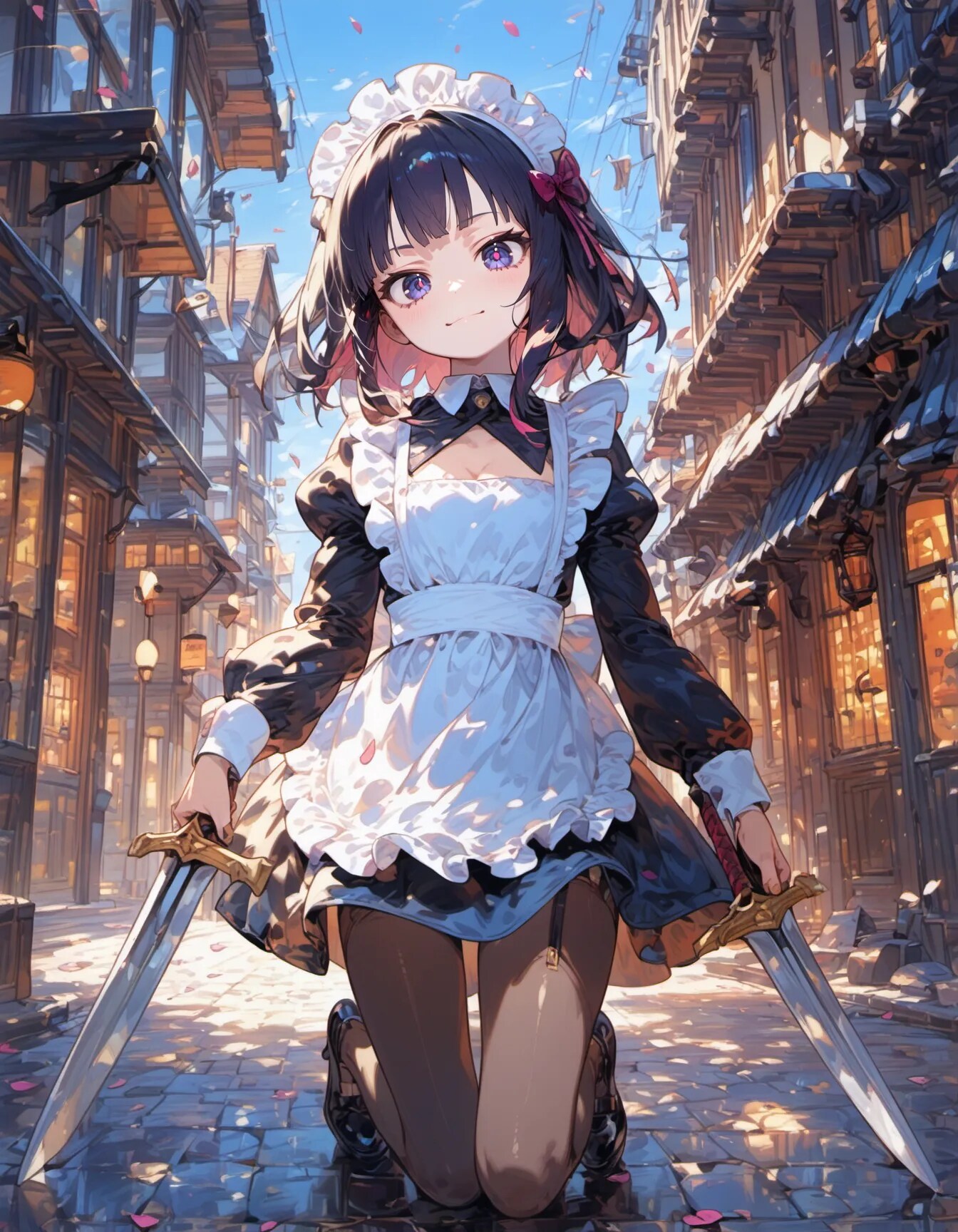 The Maid's Vow in Steel | の人気AIイラスト・グラビア