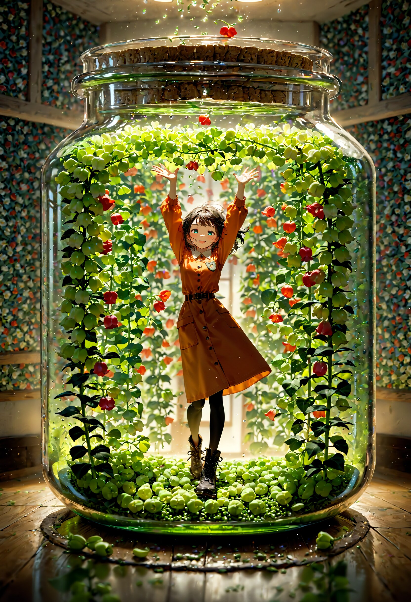 今日は何の日？　スイートピーの日なんですが　その２ | の人気AIイラスト・グラビア