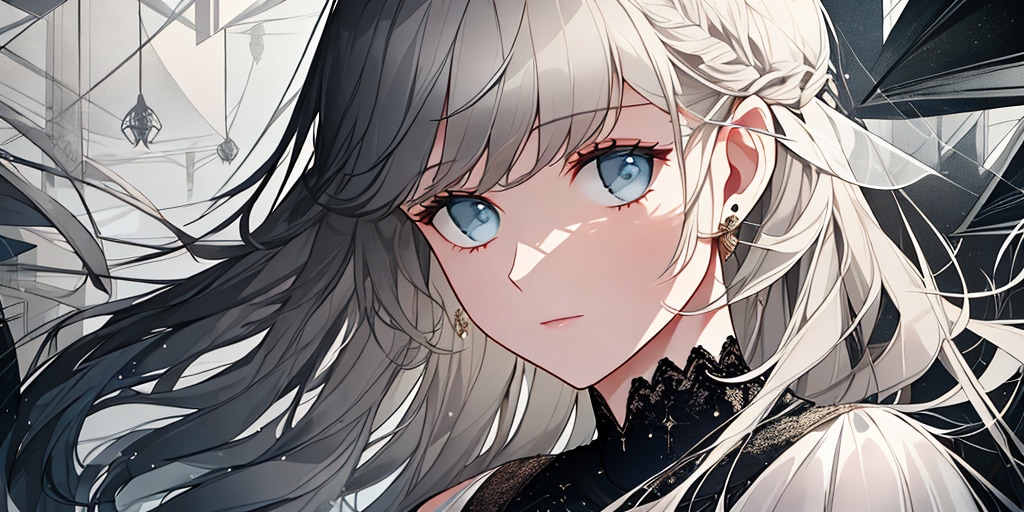 美しい女性のイラスト