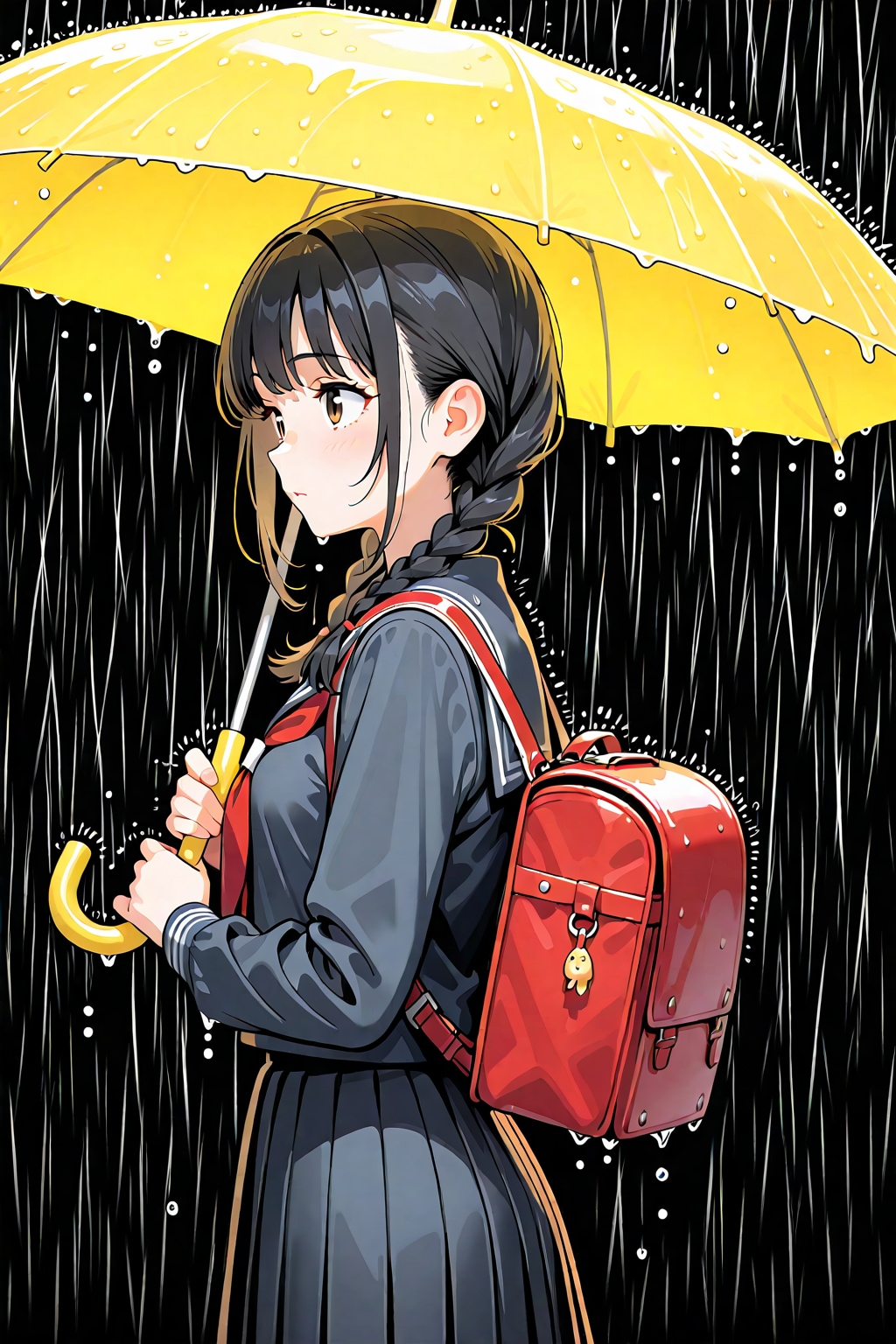 梅雨 | の人気AIイラスト・グラビア