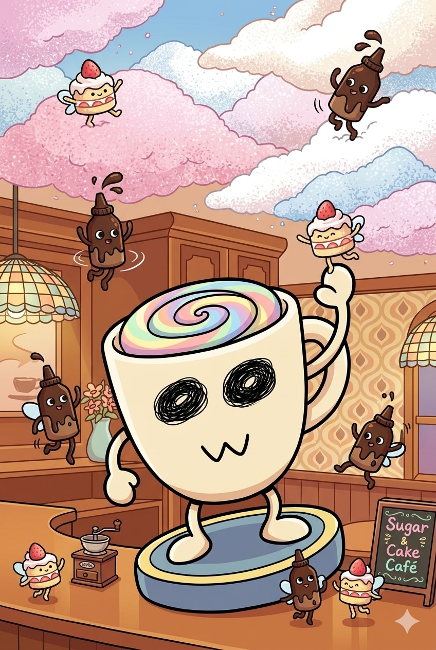 「カフェモカくん」 | の人気AIイラスト・グラビア