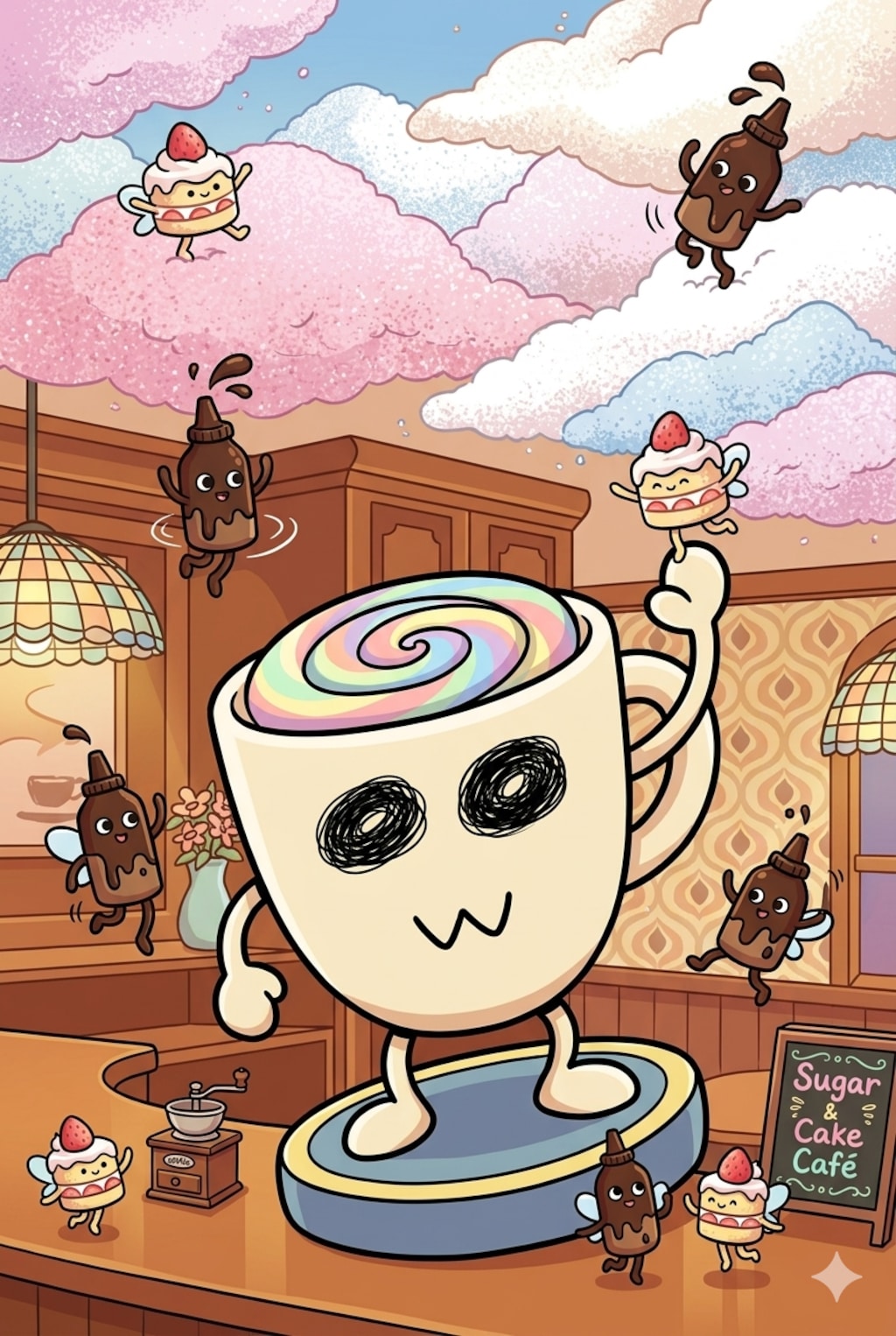 「カフェモカくん」