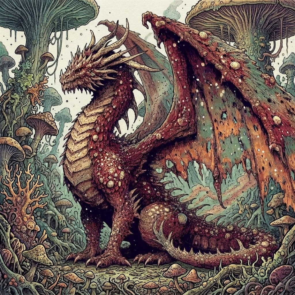 腐海のドラゴン