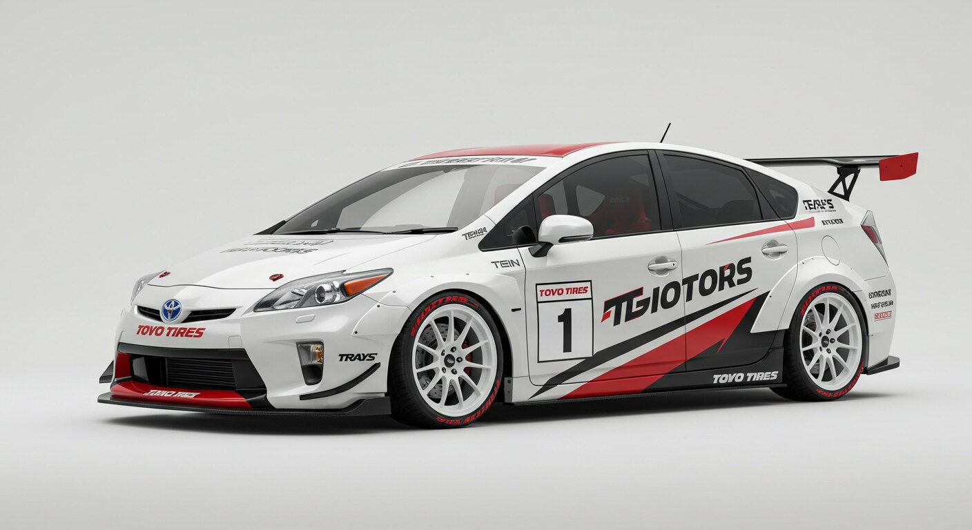 プリウスレーシングカー | の人気AIイラスト・グラビア