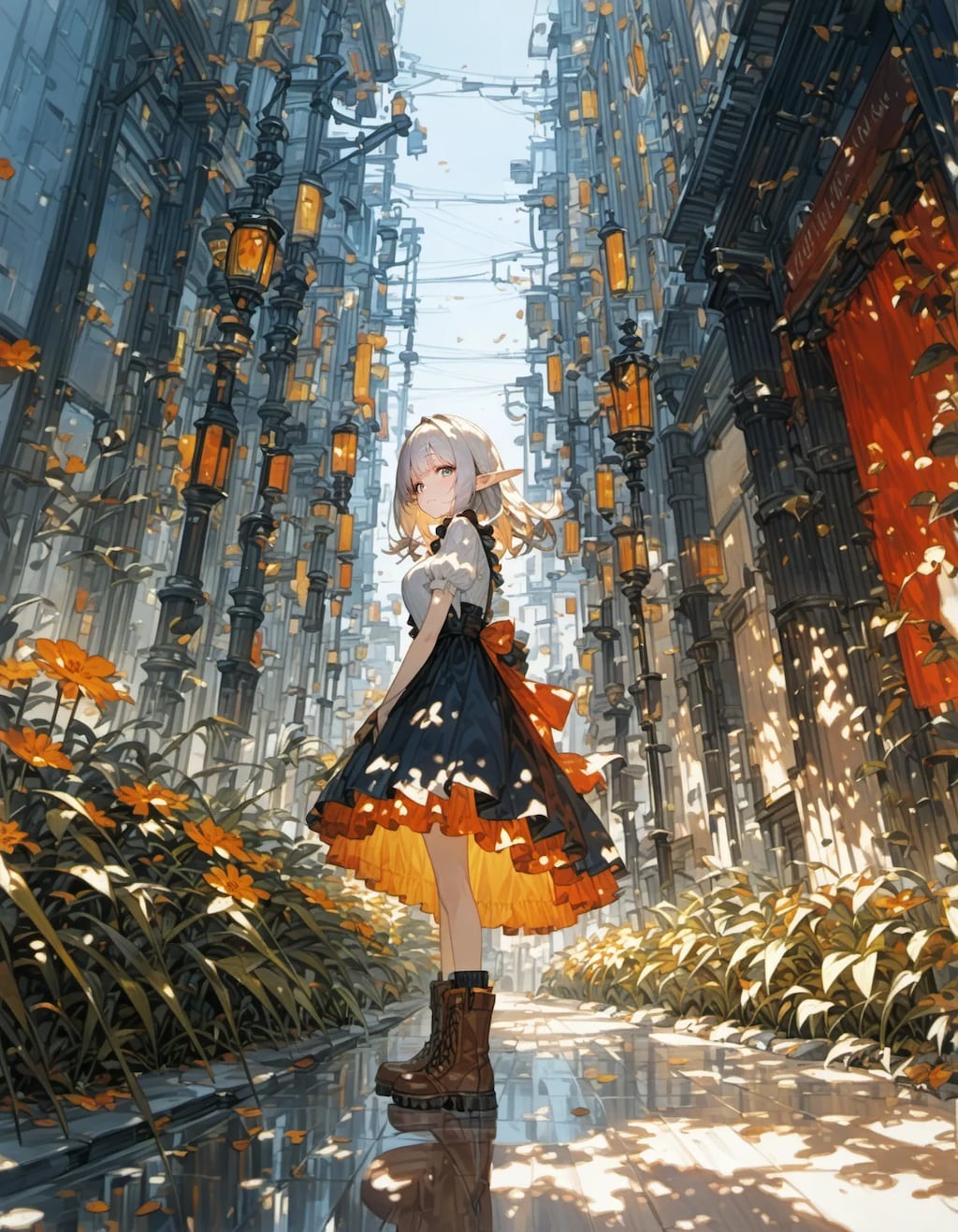 Lantern-Lit Pathways