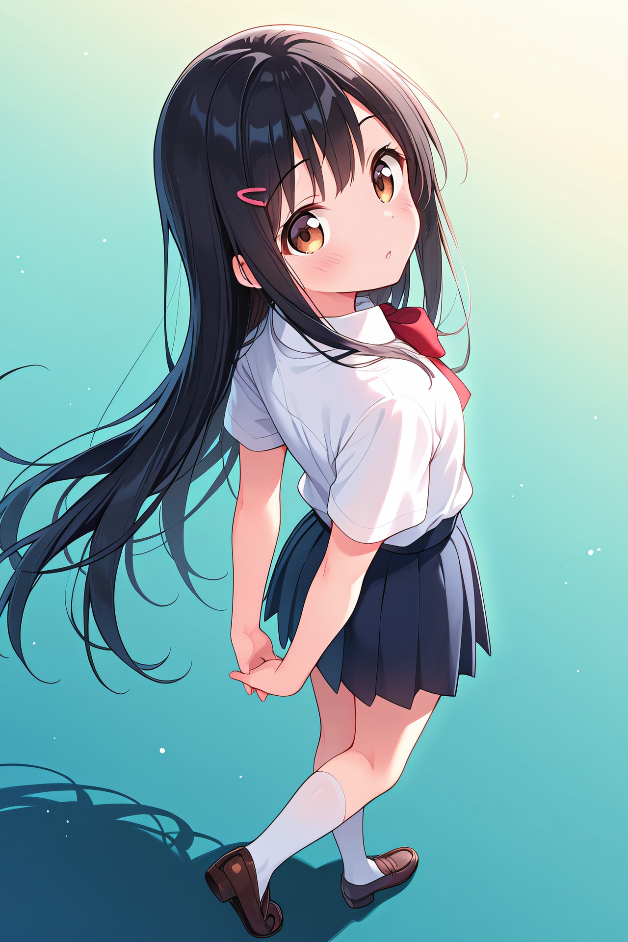 見返り黒髪ちゃん