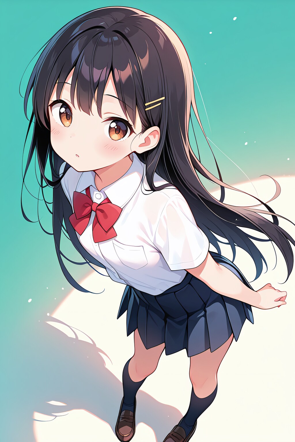 見返り黒髪ちゃん