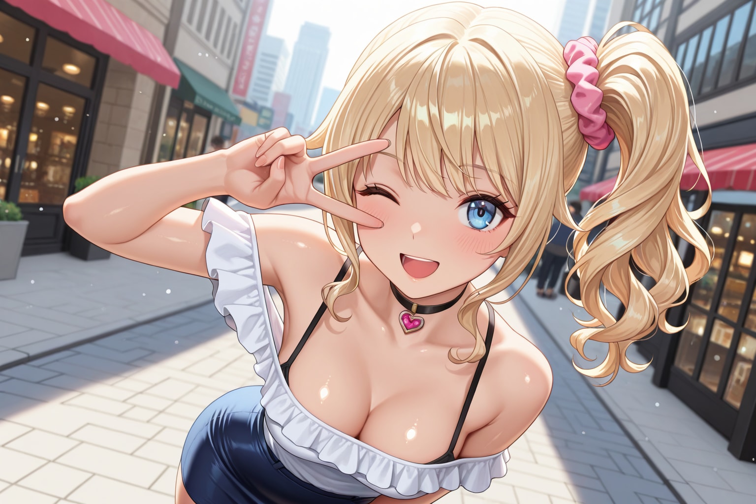 うちの金髪ギャル枠、七海ちゃん＾＾
