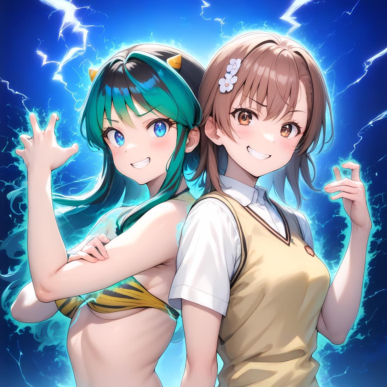 新旧ビリビリ娘