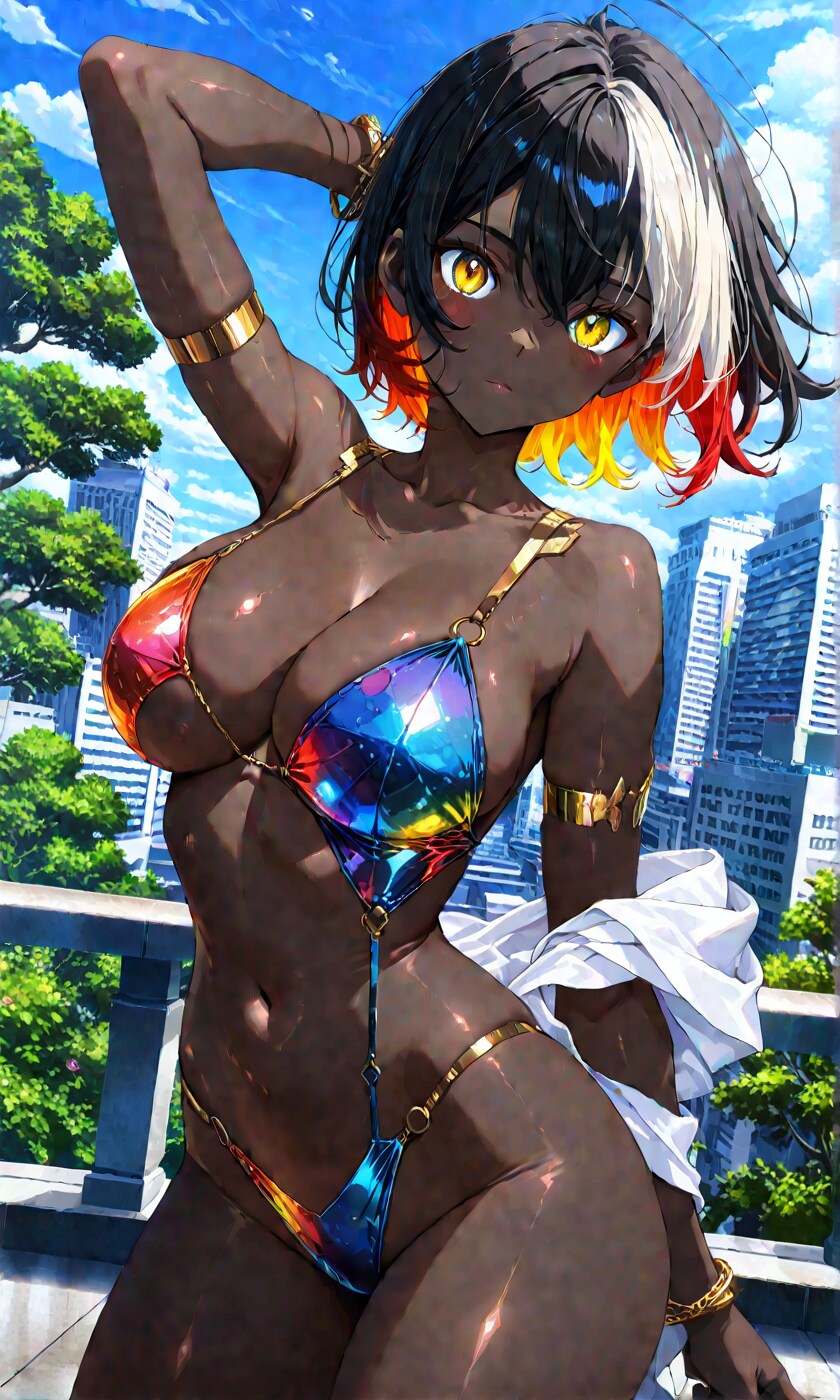 褐色ビキニギャル71