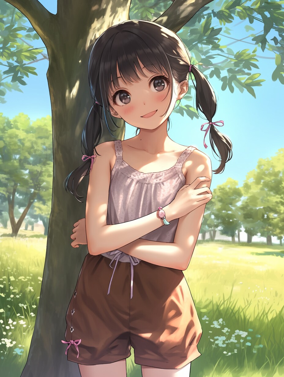 キャミソール女子67 | の人気AIイラスト・グラビア