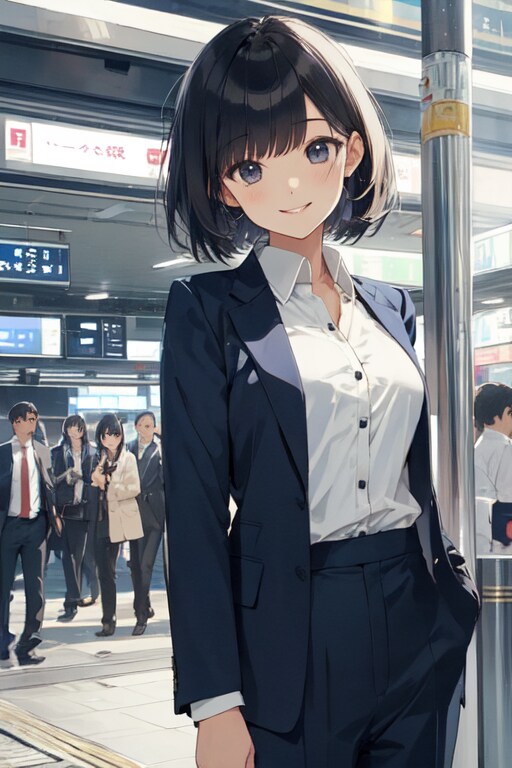 メグさんご出勤 | の人気AIイラスト・グラビア