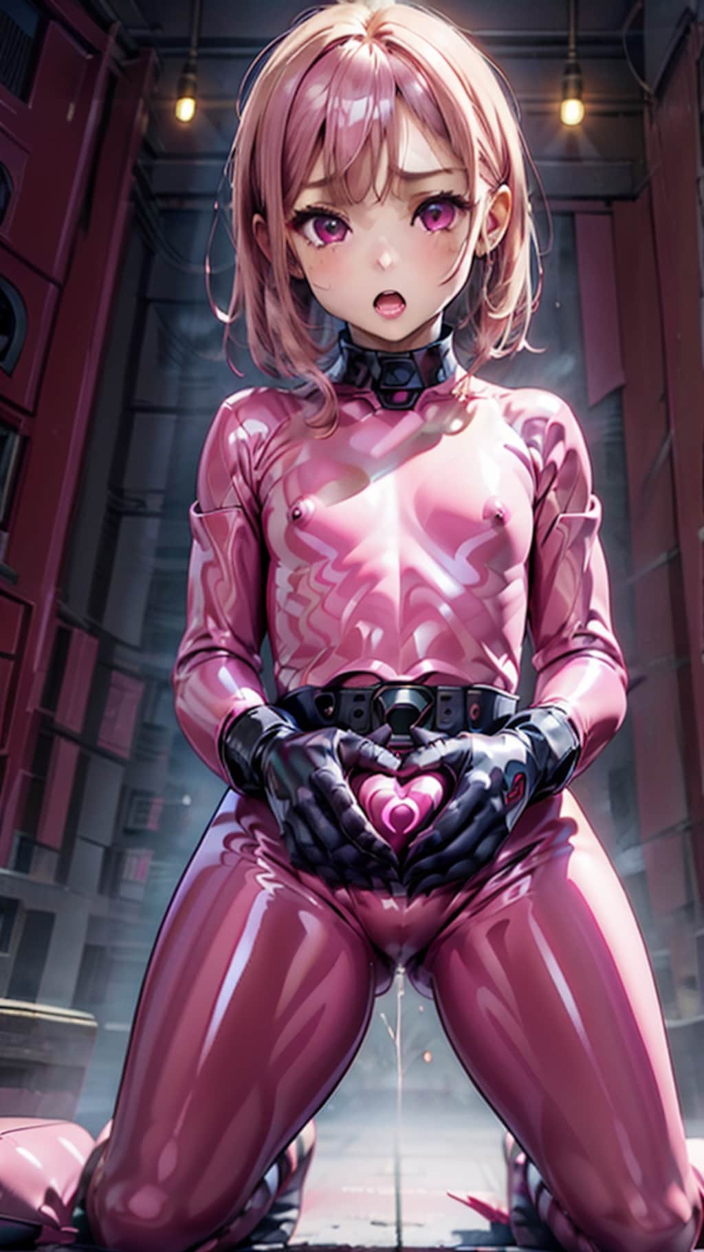 戦隊ヒロイン淫紋付与