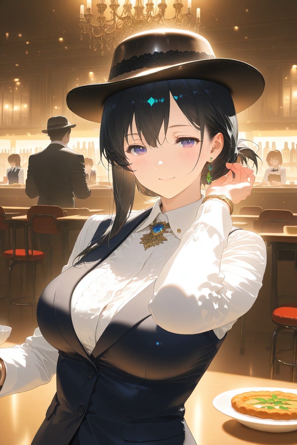 山高帽 32歳 | の人気AIイラスト・グラビア