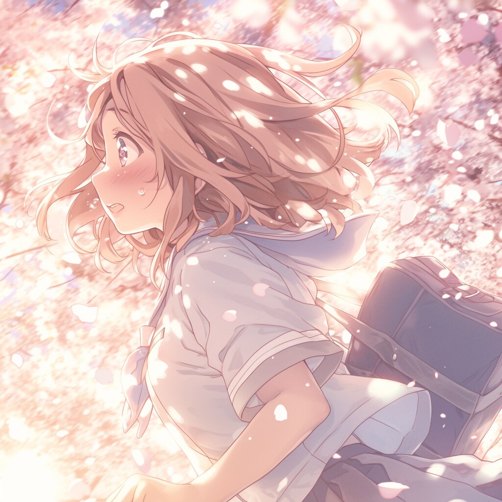 女子高生 female high-school student