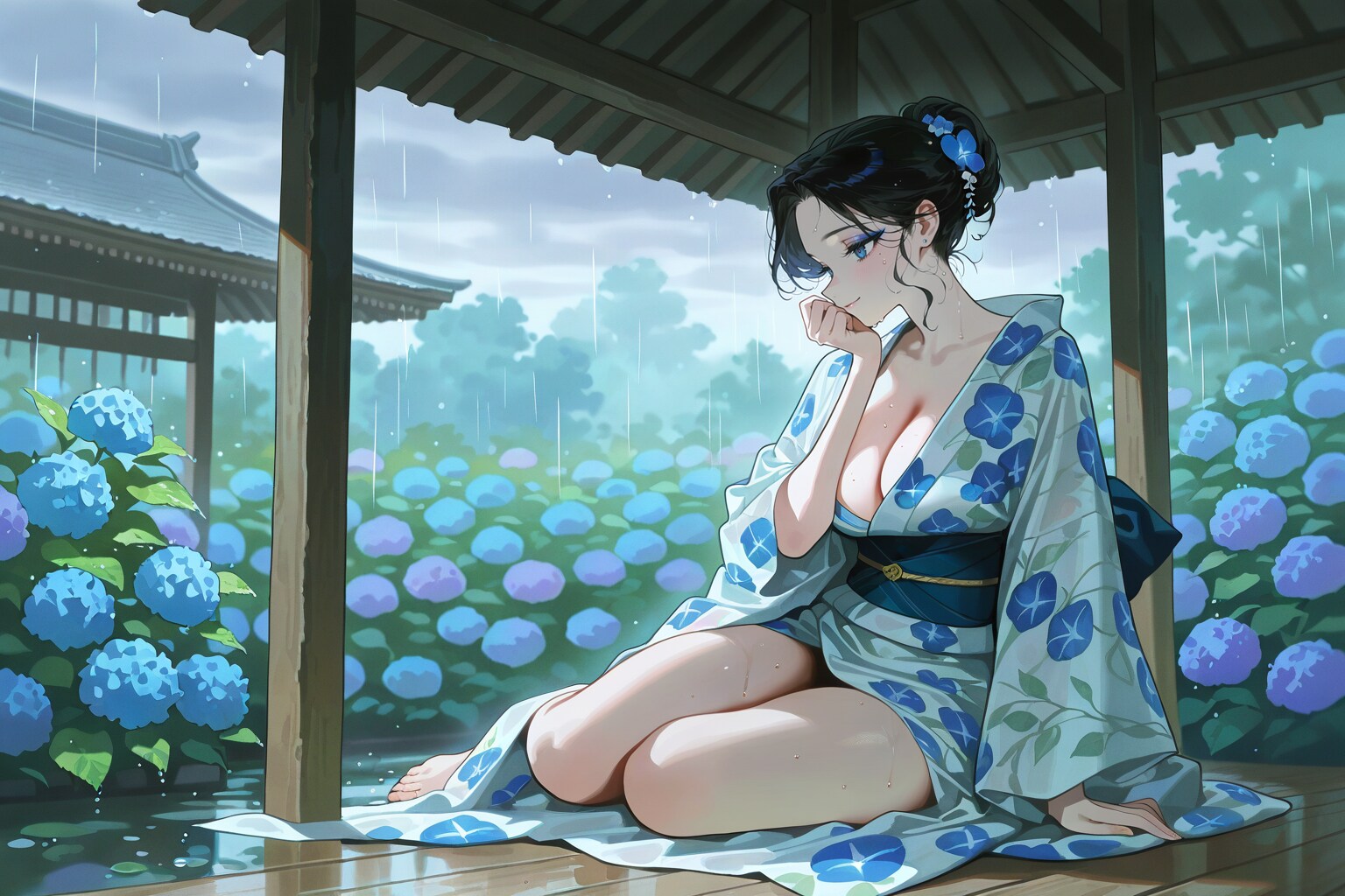 雨宿り